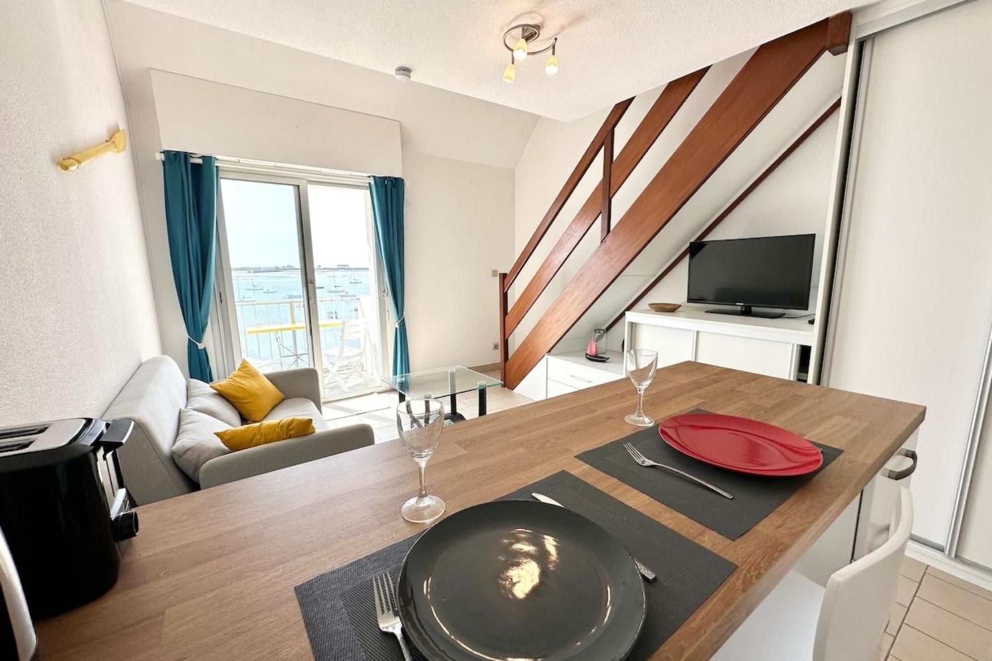 Pieds Dans L'Eau ! T2 Top Cosy Vue Mer 180 Port-Louis Eksteriør billede